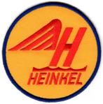 Heinkel Motorcycles stoffen opstrijk patch embleem, Motoren, Verzenden, Nieuw
