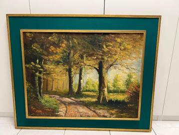 Vintage schilderij jaren '50 beschikbaar voor biedingen