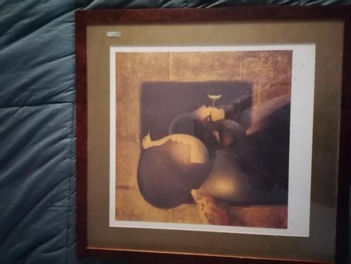 lithographie originale de MUSIN signée numérotée, Antiek en Kunst, Kunst | Litho's en Zeefdrukken, Ophalen