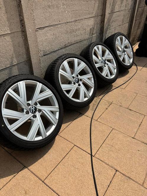 Origineel 18"" VW Golf 8 7 6 5 " Bergamo " Velgen GTI GTD R, Auto-onderdelen, Banden en Velgen, Velg(en), Winterbanden, 18 inch