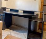 Donker antracietgrijs hoekbureau in zeer goede staat — 80€, Ophalen, Zo goed als nieuw, Bureau