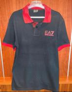 Ea7 polo, Verzenden, Zwart, EA7, Zo goed als nieuw
