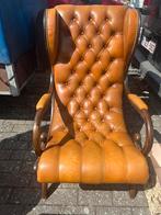 Antieke Chesterfield zetel,, Antiek en Kunst, Ophalen