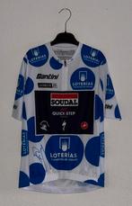 Remco Evenepoel bergtrui Vuelta gesigneerd shirt, Sport en Fitness, Wielrennen, Ophalen of Verzenden, Zo goed als nieuw