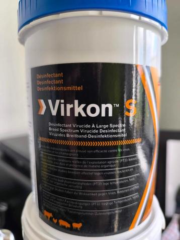 Virkon S desinfectiemiddel voor landbouw beschikbaar voor biedingen