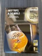 Metalen reclameplaat : Triple Le Fort Bier, Ophalen of Verzenden, Gebruikt, Reclamebord, Plaat of Schild, Overige merken