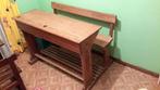Ancien banc d'école. Voir dimensions et  descriptions, Ophalen, Gebruikt, Overige typen