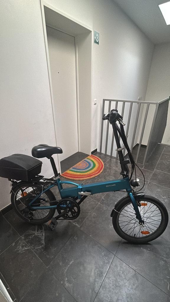 elektrische vouwfiets, Fietsen en Brommers, Fietsen | Vouwfietsen, Gebruikt, Overige merken, Totaal opvouwbaar, Versnellingen