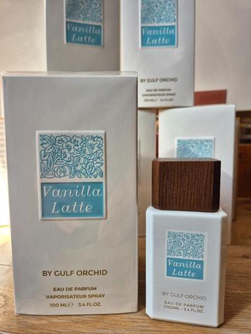 Parfum Vanilla Latte / By Gulf Orchid / 100ml / NEUF ! beschikbaar voor biedingen