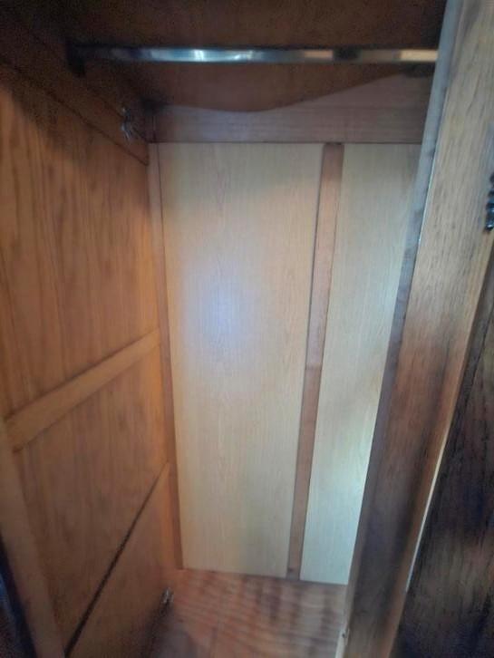 Mooie houten kleerkast, Huis en Inrichting, Kasten | Dressoirs, Gebruikt, Ophalen