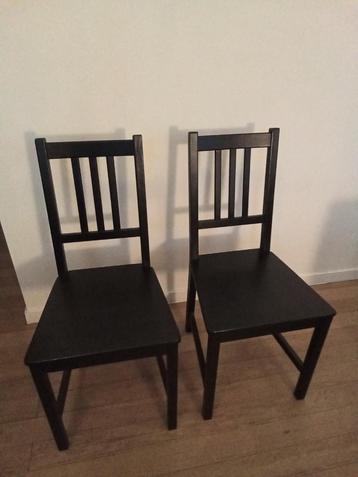 Chaises Ikea noires