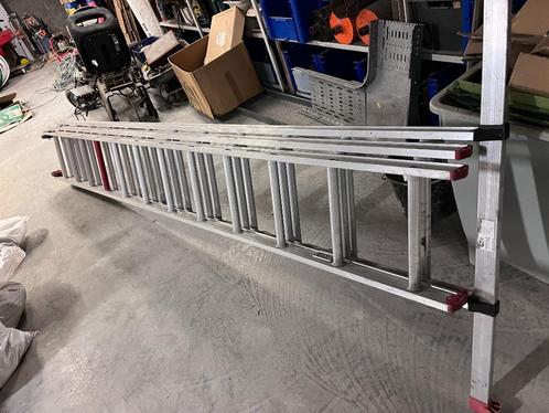 ladder, Doe-het-zelf en Bouw, Ladders en Trappen, Gebruikt, Ladder, 4 meter of meer, Opvouwbaar of Inschuifbaar, Ophalen