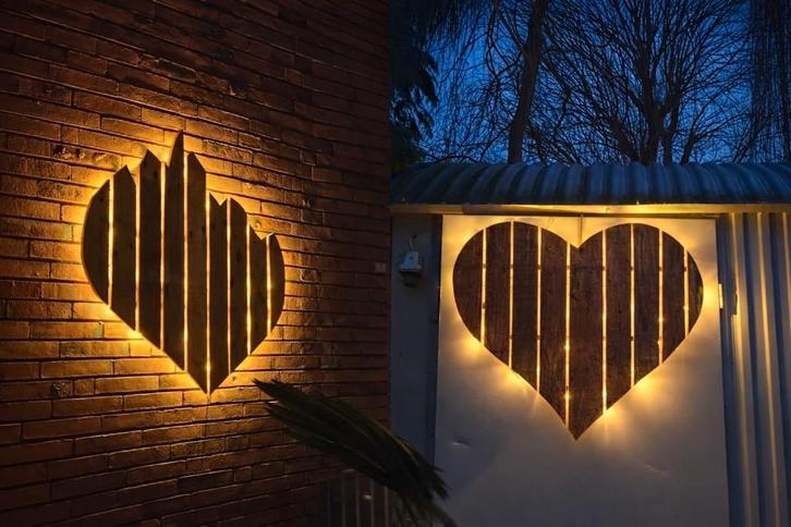 decoratieve vlam en/of een decoratief hart  met verlichting, Divers, Divers Autre, Neuf, Enlèvement