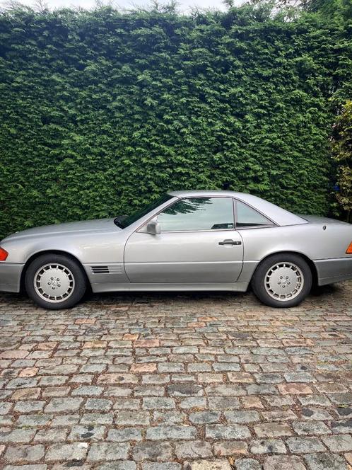 Mercedes 300SL 24, Auto's, Mercedes-Benz, Particulier, SL, Benzine, Cabriolet, 2 deurs, Automaat, Zilver of Grijs, Stof, Achterwielaandrijving