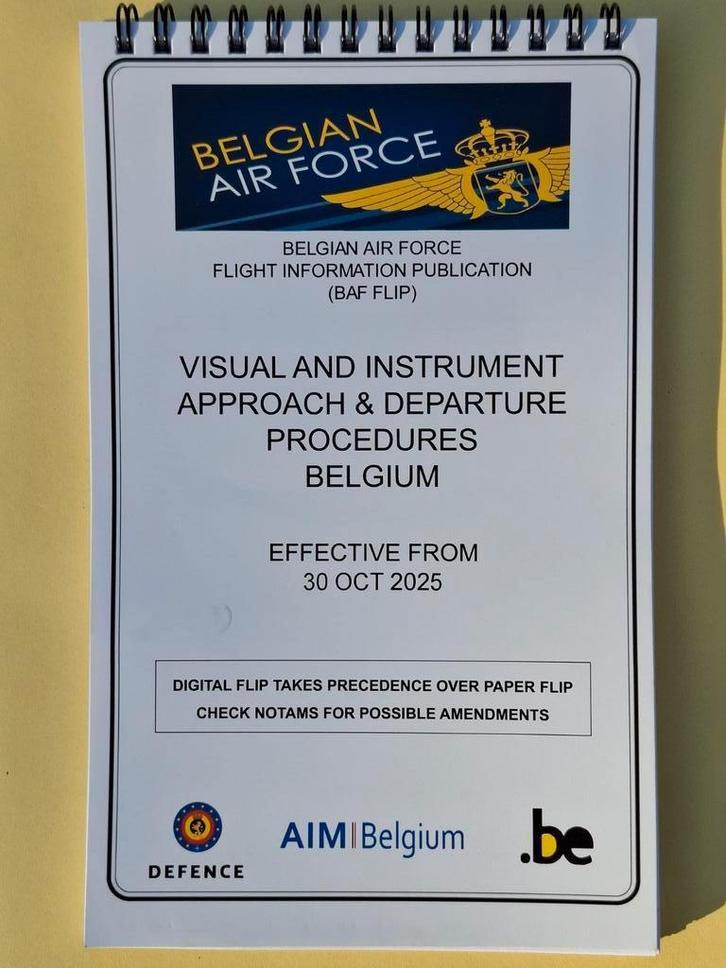 Belgian Air Force bemil flip  (BAF Flip), Verzamelen, Luchtvaart en Vliegtuigspotten, Nieuw, Overige typen, Ophalen of Verzenden