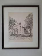 Tekening door Albert Peten van de kapel in Mol - Ezaart, Enlèvement