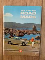 Vintage SHELL WEGENKAARTEN New-Zeeland, Boeken, Atlassen en Landkaarten, Gelezen, Ophalen of Verzenden