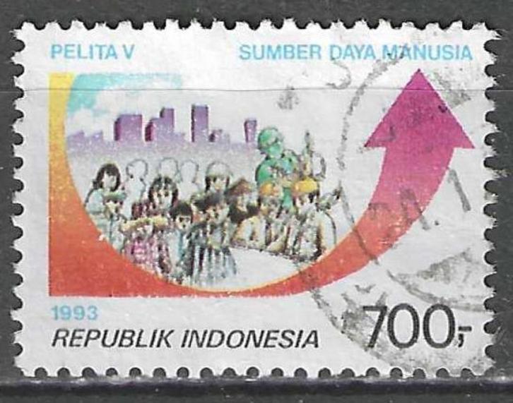 Indonesie 1993 - Yvert 1318 - 5de Vijfjarenplan (ST), Postzegels en Munten, Postzegels | Azië, Verzenden