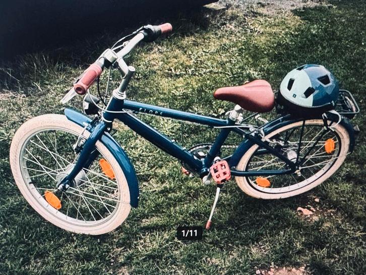 Jongens fiets + helm te koop van Decathlon, Fietsen en Brommers, Fietsen | Kinderfietsjes, Zo goed als nieuw, Ophalen