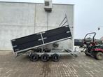 HENRA MAJOR 3Z-KIPPER 401x202cm 3500kg tridem-as 2023, Autos : Divers, Remorques, Trailersland bv, Henra, Comme neuf, Enlèvement