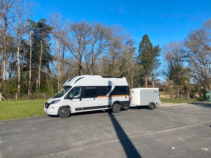 Campervan globetraveller, Caravans en Kamperen, Mobilhomes, Particulier, Fiat, Automaat, Navigatie, Luifel, Ophalen