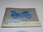 Harley-Davidson Handleiding van FLT-80 1980, Ophalen of Verzenden, Harley-Davidson of Buell