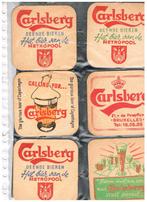 VIEUX SOUS-VERRES À BIÈRE CARLSBERG, Envoi, Neuf, Sous-bock