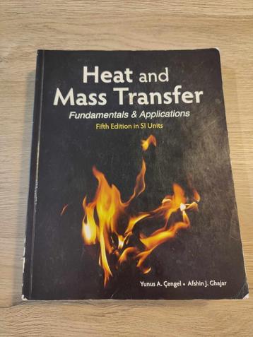 Heat and Mass Transfer - Fundamentals & Applications beschikbaar voor biedingen