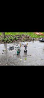 2 Dompelpompen 450w powerplus & garden feelings, Ophalen, Zo goed als nieuw