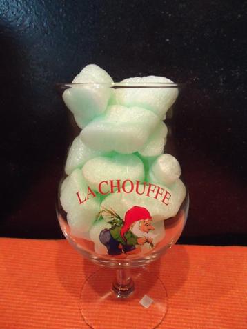 Br.d'Achouffe : La Chouffe glas 33cl, Enlèvement ou Envoi, Neuf, Verre ou Verres, Duvel