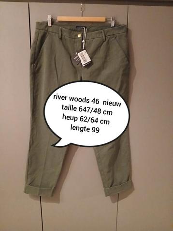 Nieuwe broek river woods 46 beschikbaar voor biedingen