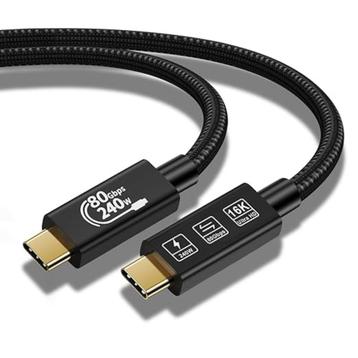 Thunderbolt 5 kabel 120gbit en 240watt charging beschikbaar voor biedingen
