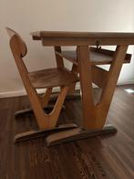 Vintage kinderbureau met stoel – Casala jaren ’60, Huis en Inrichting, Ophalen, Gebruikt, Bureau