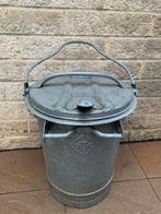 Gietijzeren vuilbak vintage merk Otto, Huis en Inrichting, Ophalen, Gebruikt, Metaal, Minder dan 50 cm