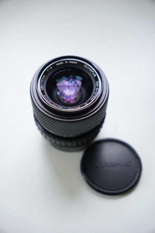 Olympus OM 35-70mm F/4 S Zuiko Auto-Zoom (Sony Adapter), Audio, Tv en Foto, Fotocamera's Analoog, Gebruikt, Olympus, Ophalen of Verzenden
