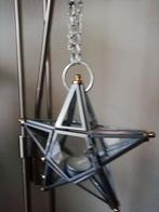 Metalen ster met theelichtje en ketting om op te hangen, Ophalen of Verzenden, Nieuw