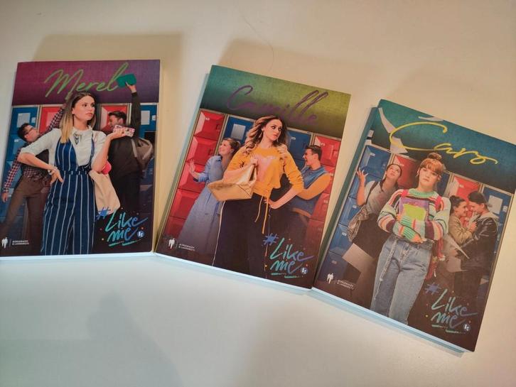 Boeken Like me met Caro, Merel en Camille!, Livres, Livres pour enfants | Jeunesse | 10 à 12 ans, Neuf, Enlèvement ou Envoi