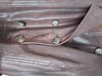 Bruine lederen jas, Kleding | Dames, Bruin, Jasje, Gedragen, Ophalen