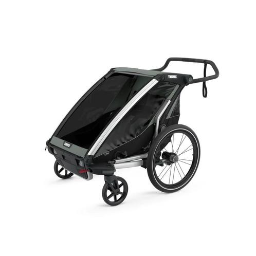 Thule Chariot Lite Double, Fietsen en Brommers, Fietsaccessoires | Aanhangwagens en Karren, Zo goed als nieuw, Kinderkar, 40 tot 60 kg
