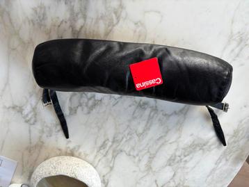 Cassina LC4 hoofdrol of -kussen zwart leder beschikbaar voor biedingen