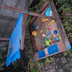 Zandbak met strandspeeltjes/speelgoed - gedemonteerd, Ophalen, Gebruikt, Zandbak