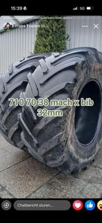 set michelin 710 70 38 mach x bib 32mm, Zakelijke goederen, Landbouw | Onderdelen | Banden, Velgen en Assen, Ophalen