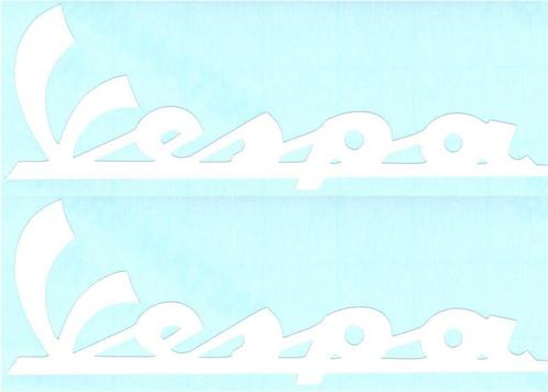 Vespa sticker set #8, Motos, Accessoires | Autocollants, Envoi