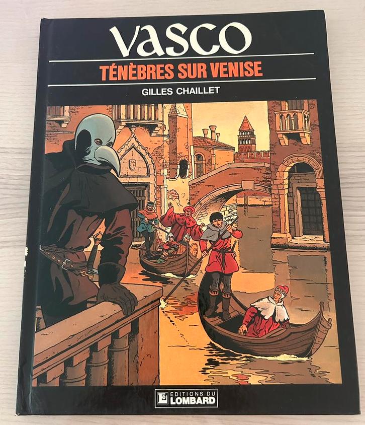 Strip Vasco: Ténèbres sur Venise (Franstalig), Boeken, Stripverhalen, Ophalen of Verzenden