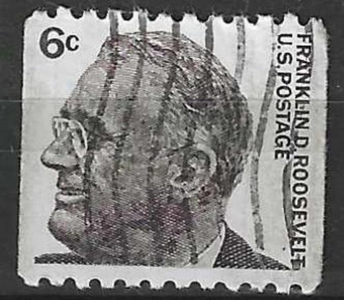USA 1965/1966 - Yvert 797a - Franklin Delano Roosevelt (ST), Postzegels en Munten, Postzegels | Amerika, Gestempeld, Verzenden
