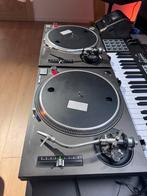 Paire 2x Technics SL-1210 MK2 quartz Noir, Ophalen