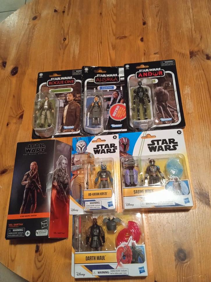 7 Star Wars Objecten, Verzamelen, Star Wars, Nieuw, Ophalen