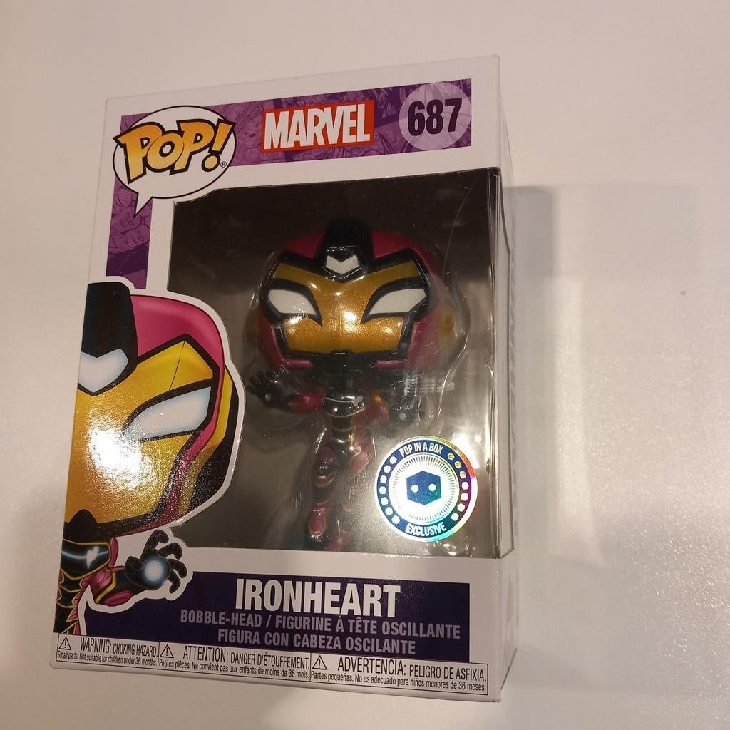 Funko pop Ironheart merveille n 687, Enlèvement ou Envoi, Comme neuf