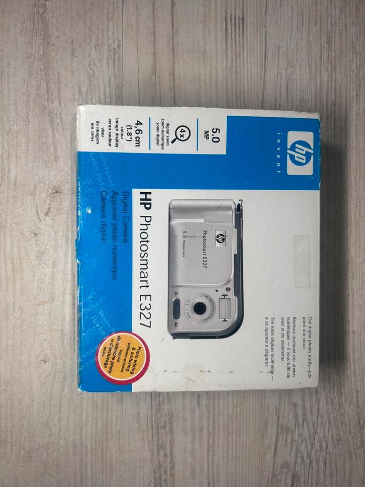 HP Photosmart E327 Digital Camera, TV, Hi-fi & Vidéo, Appareils photo numériques, HP, Enlèvement