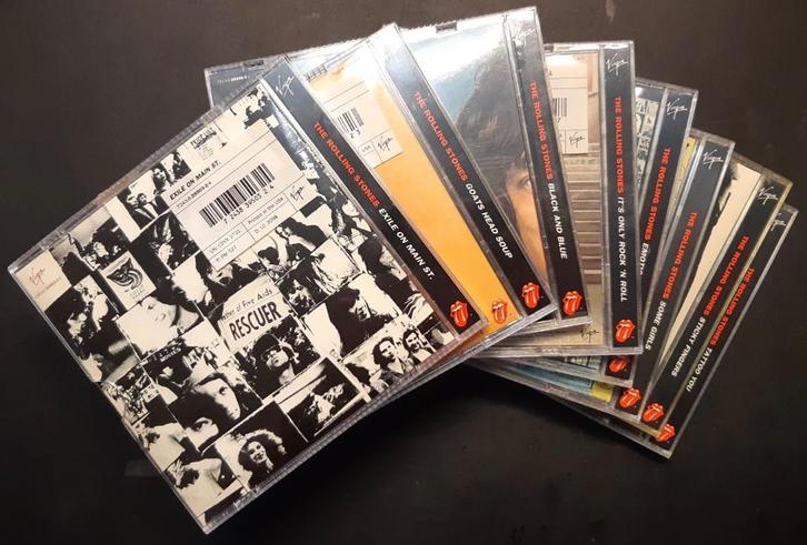 ROLLING STONES - Serie Collector's edition (Virgin) compleet, Cd's en Dvd's, Cd's | Rock, Poprock, Ophalen of Verzenden